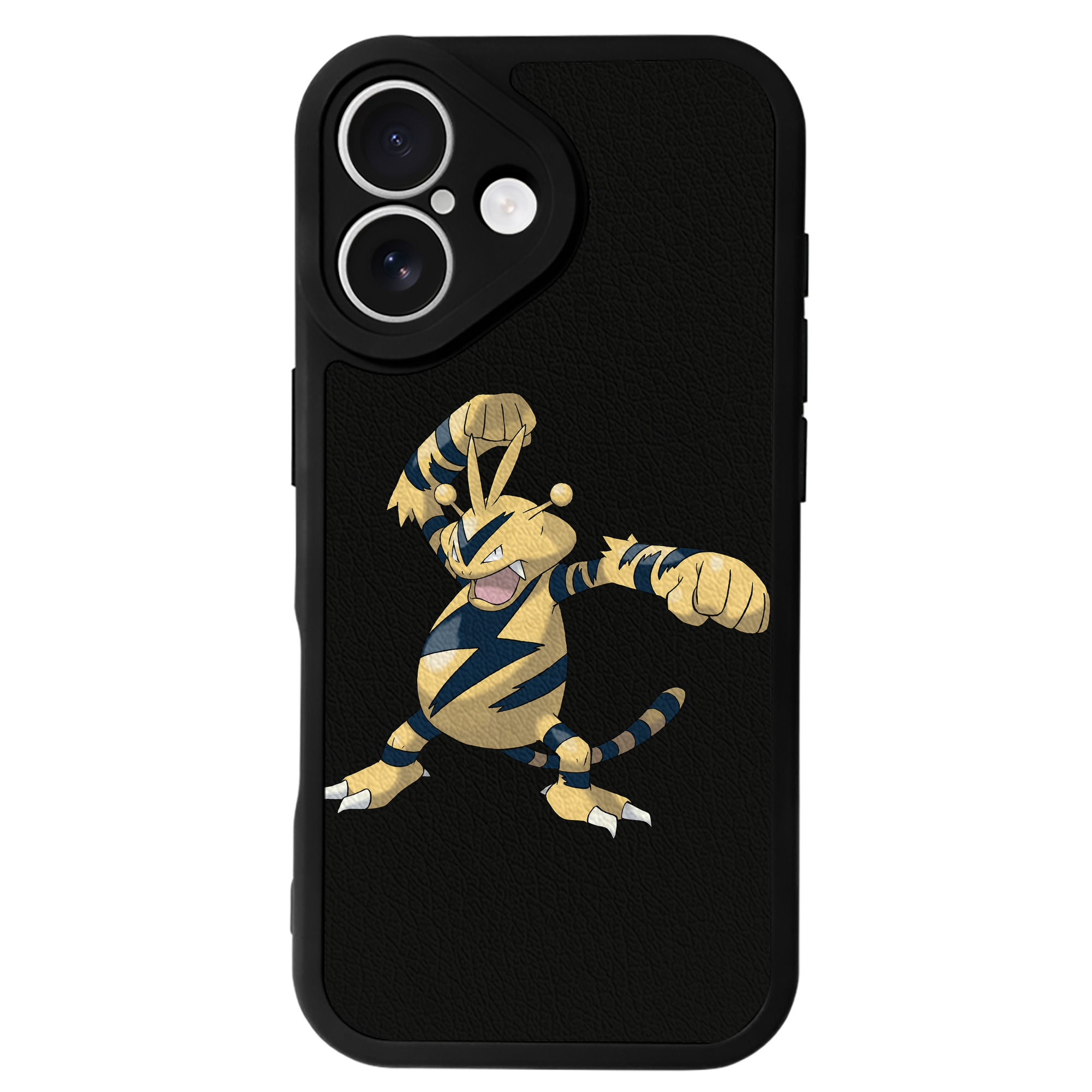 （画像用） ポケットモンスター Pokémon 【iPhone 16シリーズ対応】シリコンスマホケース（レザー調） 材質：シリコン